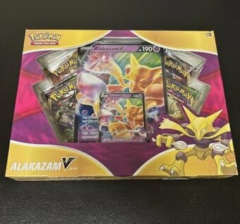 Pokémon Alakazam V box