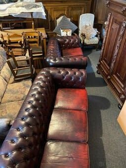 Prodám Chesterfild 3 +2 velmi zachovalá top