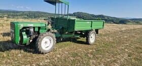 Predám taliansk malotraktor/motorobot 4x4 18,5hp+2×rotavator
