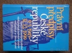 Právní předpisy ČR přehled a členění zákonů výklad znění