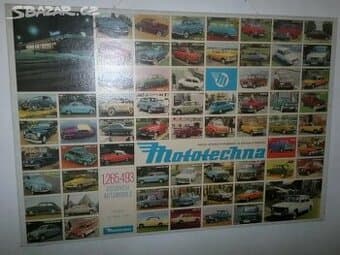 Unikátní fotoobraz Mototechna veteran rare