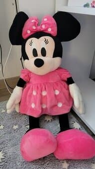Velká plyšová Minnie délka 65cm