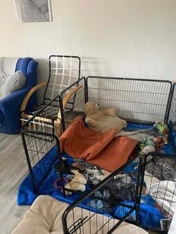 Ohrádka,klec pro psa 2x