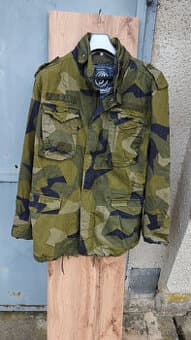 Bunda Brandit M65 GIANT švédská kamufláž L