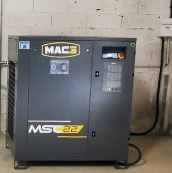 šroubový kompresor francouzského výrobce MAC3 MSC-22 22kW