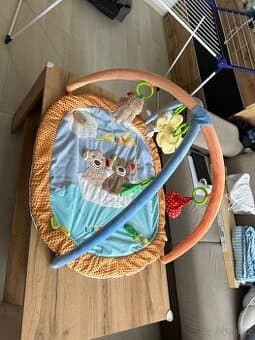 Hrací deka/podložka s hrazdičkou zvířecí kamarádi