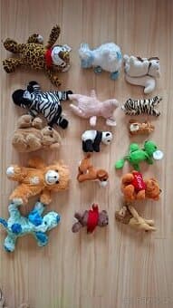 Set 16 ks plyšáků, cena celkem