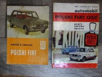 Polski FIAT 125P - dvě knihy