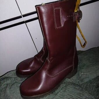 Zimní důstojnické Kanady s kožichem na zip c 29.5