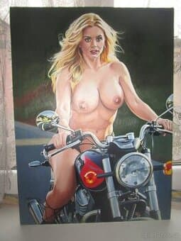 doplněk-obraz-olejomalba-akt-ruční malba