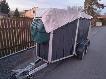 Bytelný brzděný vozík HUMMBAUR, 2018