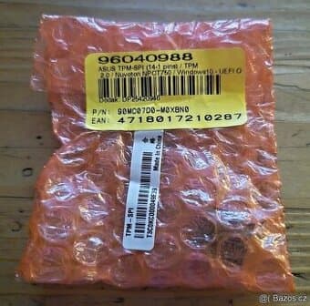 Prodám nový ASUS TPM-SPI (14-1 pins) TPM 2.0 / Nuvoton NPCT7