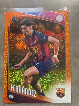 RC Guille Fernandez /25 (Topps UEFA Champions League)