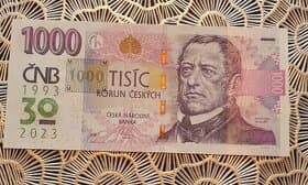 1000Kč Výroční bankovka