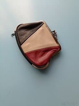 Retro peněženka kožená