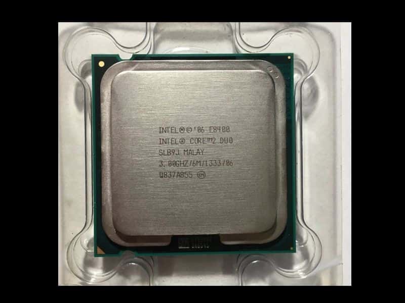 Intel Core 2 Duo E8400 1