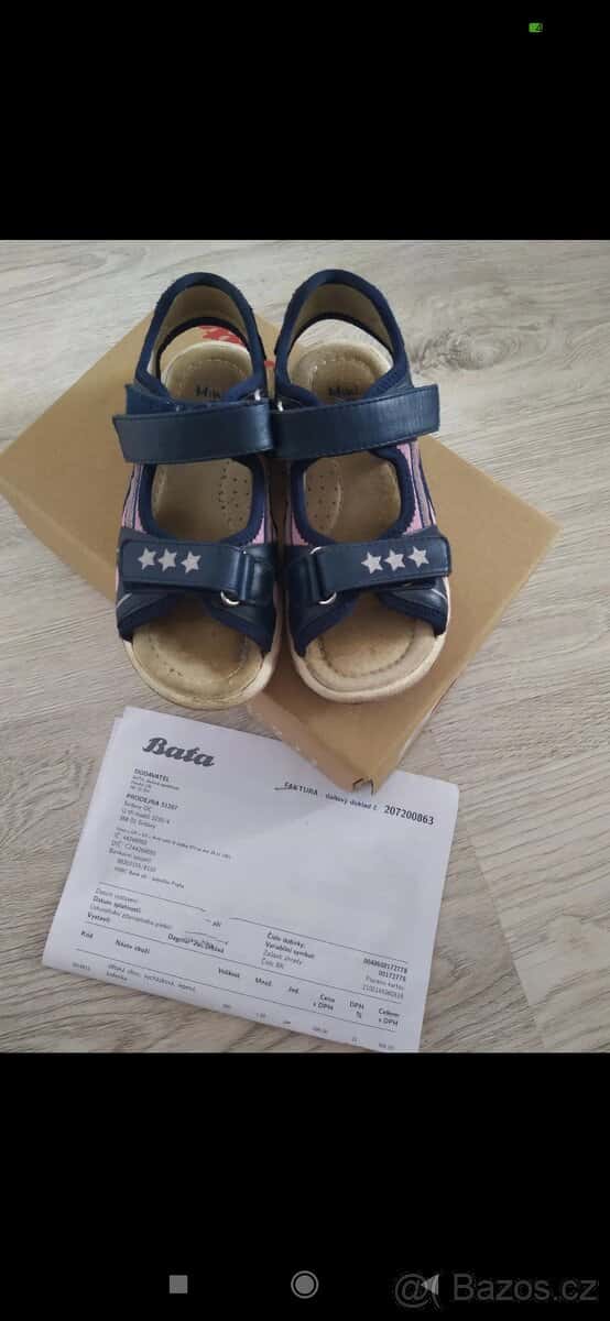 Dívčí sandále Baťa 28. 1
