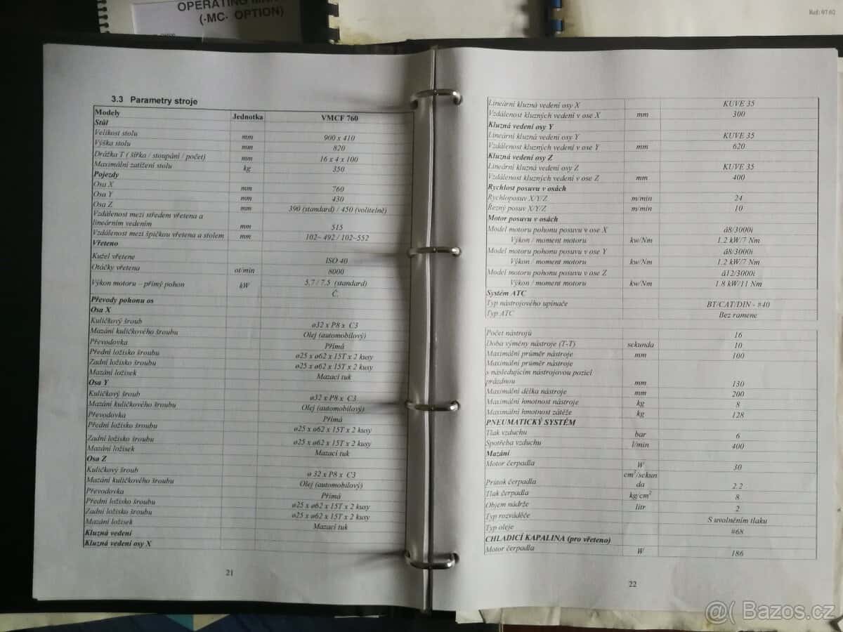 Obráběcí centrum Microcut VMCF-760 9