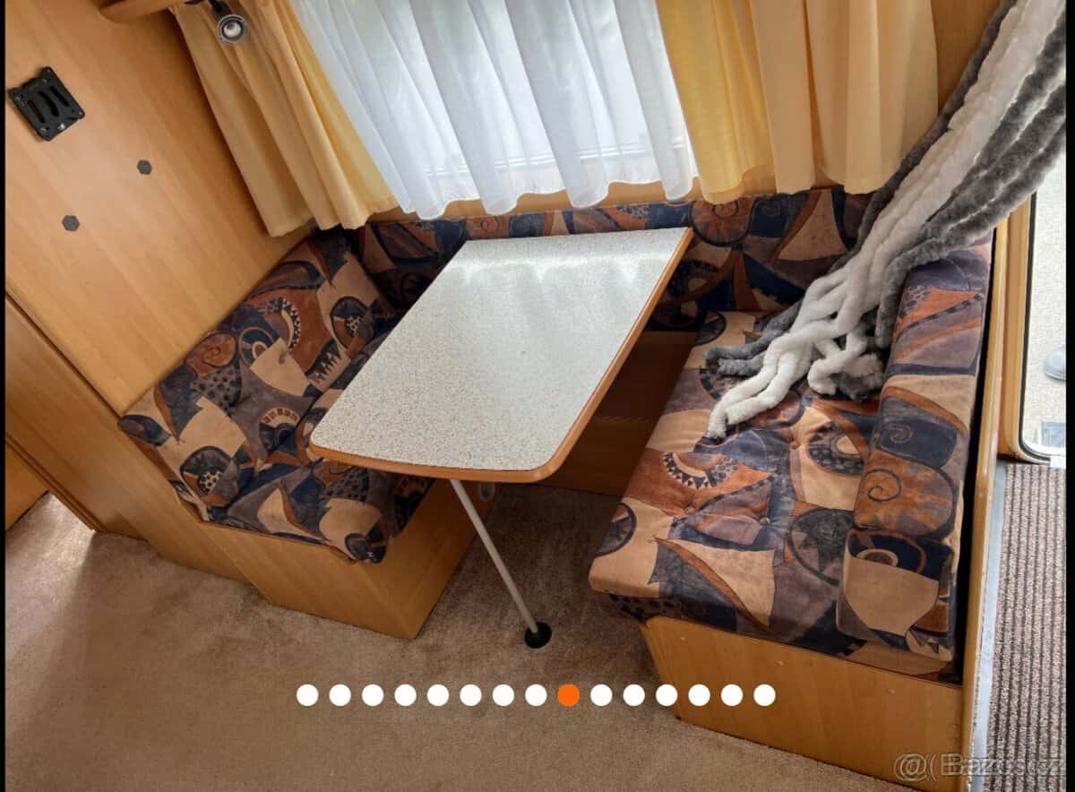 Karavan Dethleffs 650 - 2osy, předstan 9