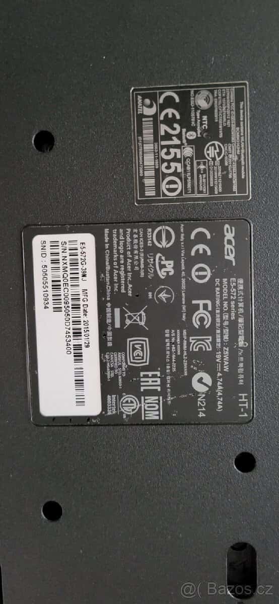 Acer E5 - 572 4
