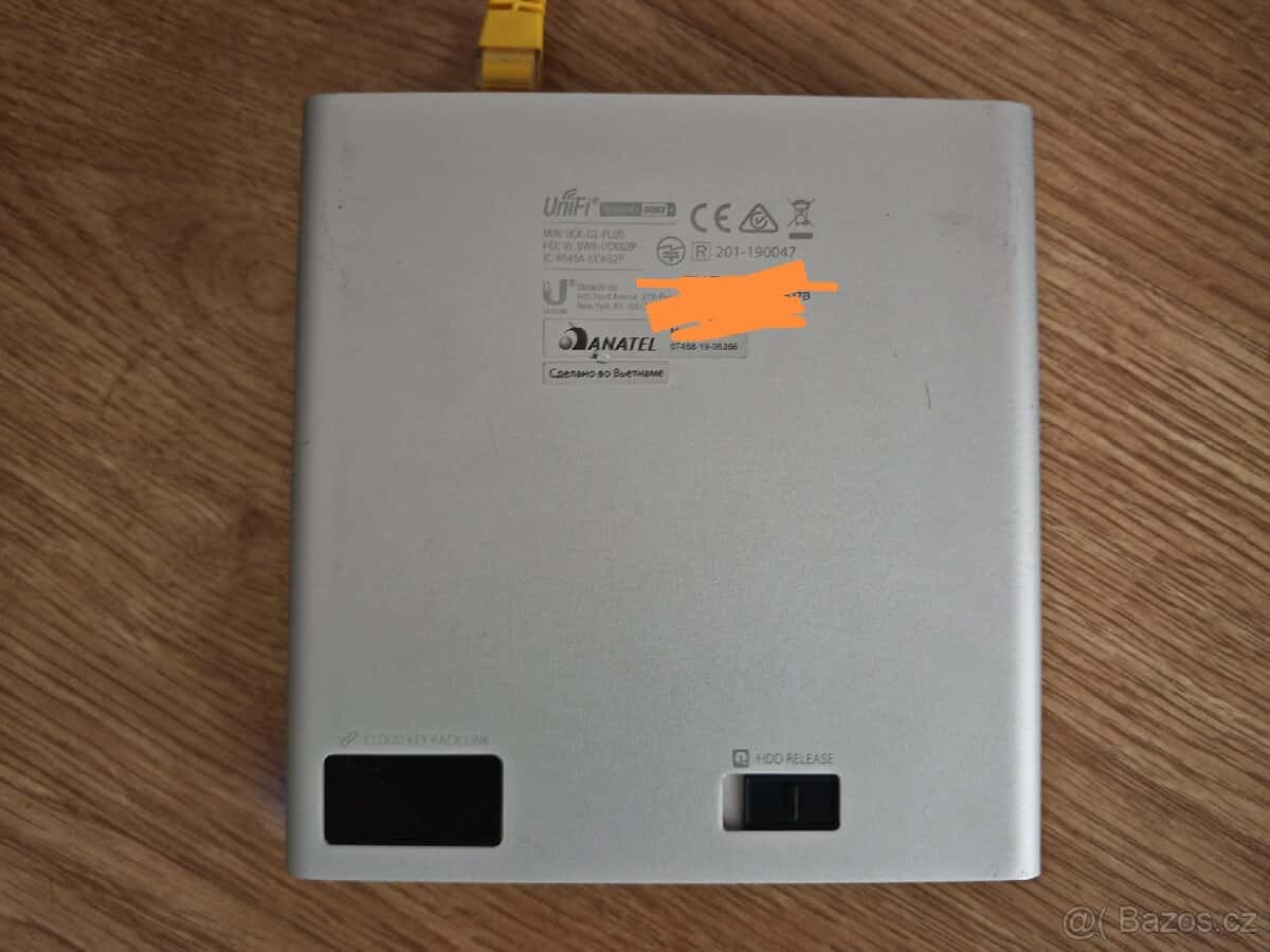 Unifi CloudKey s 1TB HDD G2+ 3
