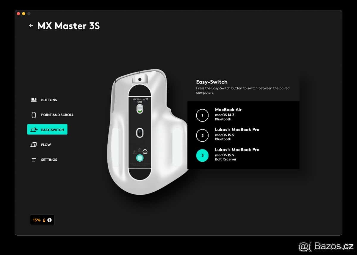 Logitech MX Master 3S - pale gray 7