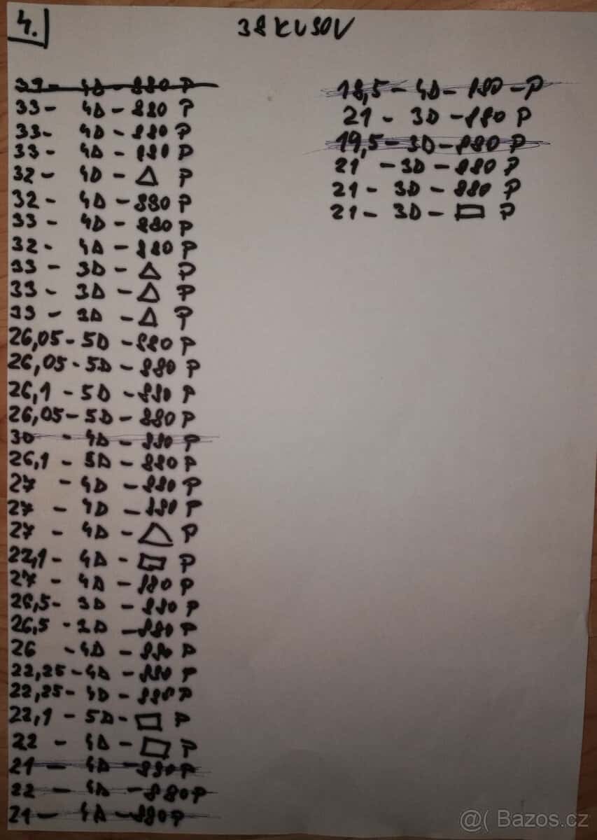 Predám plátky do sandvik vrtákov. 5